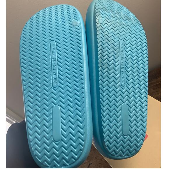 J/Slides SQUISH Turquoise/Yellow EVA size 10 - Picture 6 of 6